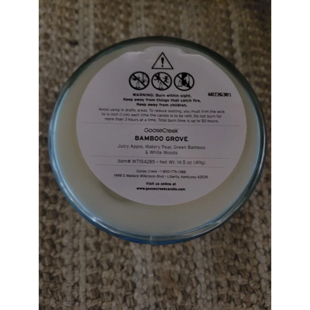 Bamboo Grove - Goose Creek 3-wick Candle